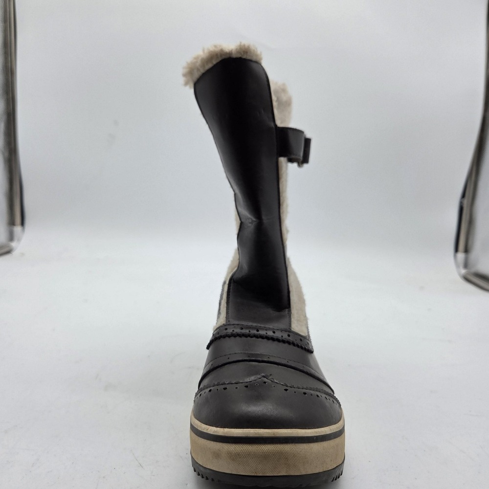 Skechers Outdoor Boots Womens Size 8 Brown Faux Fur Lined Zip Snow Winter 47581 - Picture 11 of 15
